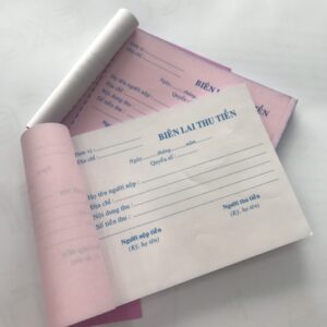 Biên lai thu tiền