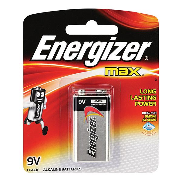 Pin 9V Enegizer Max 522 BP1