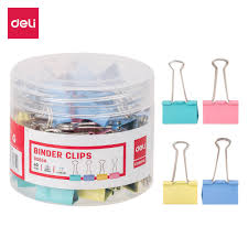 Kẹp bướm Deli màu